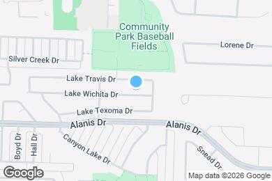 Map image of the property - 321 Lake Wichita Dr