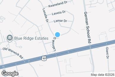 Map image of the property - 37 Labrook Dr