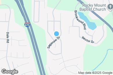 Map image of the property - 6725 Biscayne