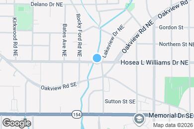 Map image of the property - 5 Lakeview Dr SE