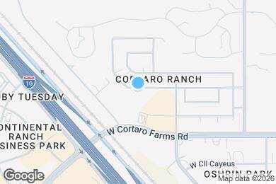 Map image of the property - 5705 W Cortaro Crossing Dr