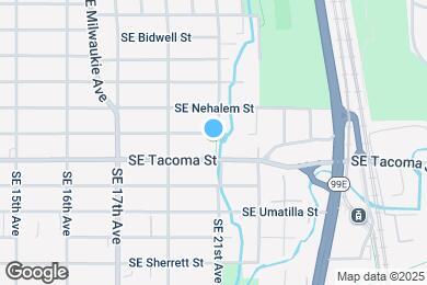 Map image of the property - 2036 SE Spokane St