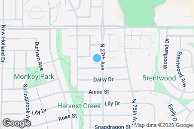 Map image of the property - 2709 Goldenrod Ln