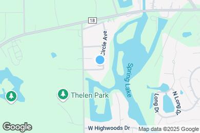 Map image of the property - 25420 Golfview Ave