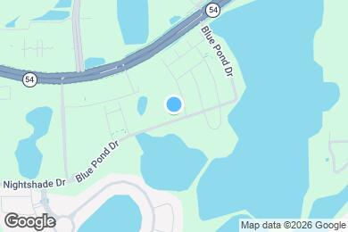 Map image of the property - 19427 Blue Pond Dr
