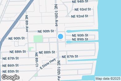 Map image of the property - 1015 NE 89th St