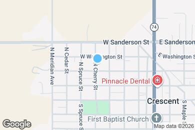 Map image of the property - 202 N Cherry St