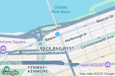 Map image of the property - 499 Beacon St