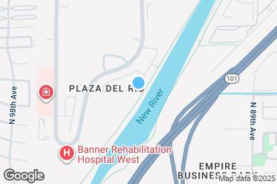 Map image of the property - 13075 N 91st Dr