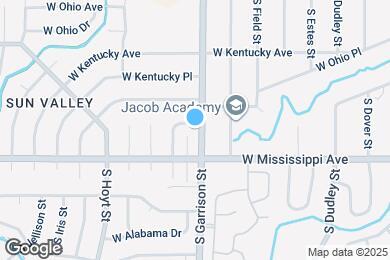 Map image of the property - 952 S Garland Way