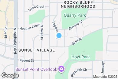 Map image of the property - 313 Eugenia Ave