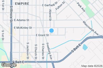 Map image of the property - 722 Abend St