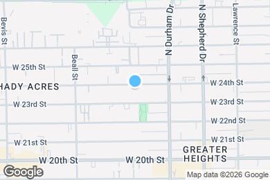 Map image of the property - 846 W 24th St