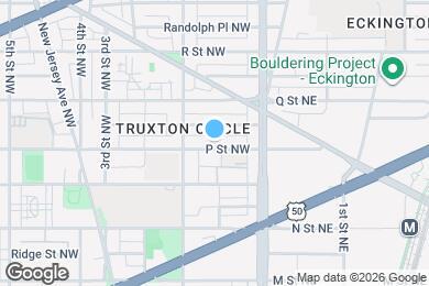 Map image of the property - 55 P St NW