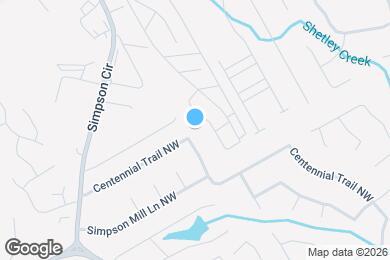 Map image of the property - 3898 Centennial Trail NW