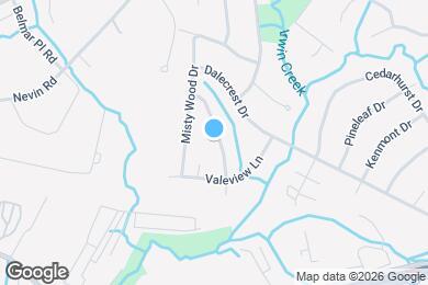 Map image of the property - 3337 Pine Meadow Dr