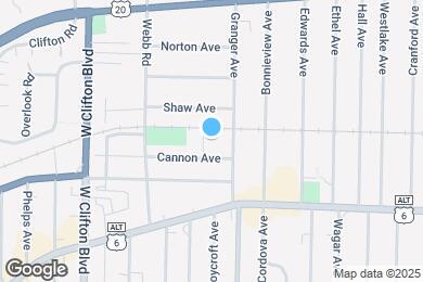 Map image of the property - 1331 Nelson St