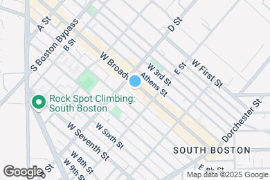 Map image of the property - 321 W Broadway