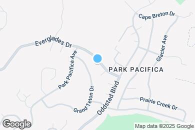 Map image of the property - 1047 Everglades Dr