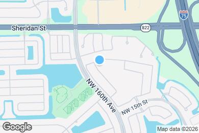 Map image of the property - 1581 NW 159th Ave