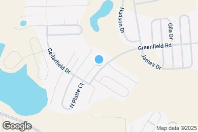 Map image of the property - 1049 N Platte Way