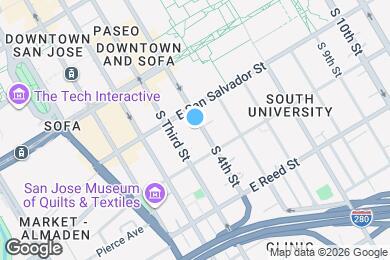 Map image of the property - 439 S 4th St