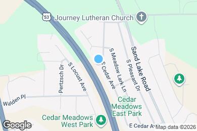 Map image of the property - 2818 S Cedar Ave