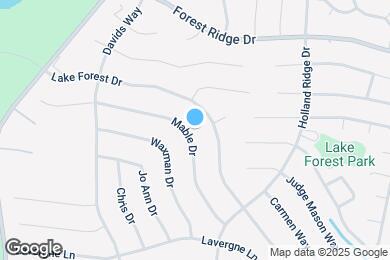 Map image of the property - 634 Mable Dr