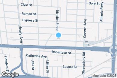 Map image of the property - 3653 Johnson St