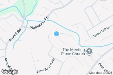 Map image of the property - 443 Cricket Ridge Ct