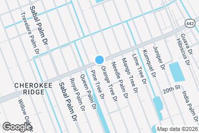 Map image of the property - 1846 Orange Tree Dr