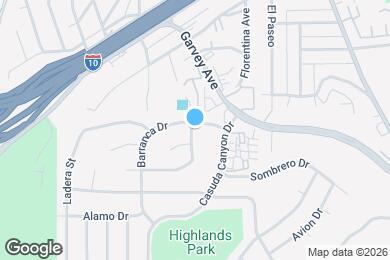 Map image of the property - 212 Barranca Dr