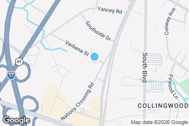 Map image of the property - 423 Devender Ln