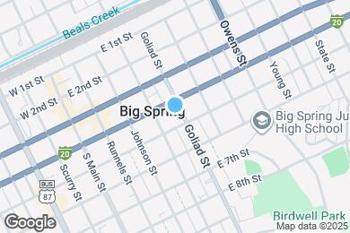 Map image of the property - 406 Goliad St