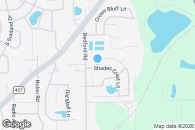 Map image of the property - 4222 Shades Crest Ln