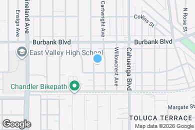 Map image of the property - 5518 Denny Ave