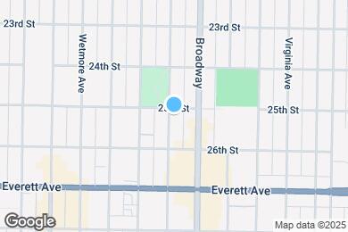 Map image of the property - 2503 Lombard Ave