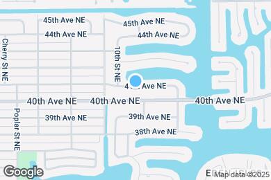 Map image of the property - 1050 41st Ave NE
