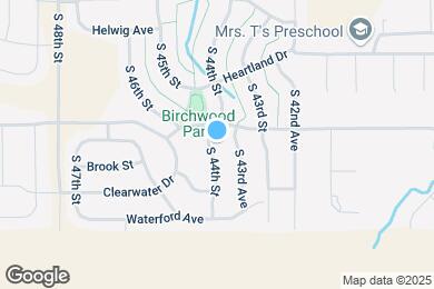 Map image of the property - 13713 S 44th St