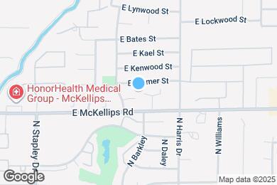 Map image of the property - 1440 E Knoll Cir