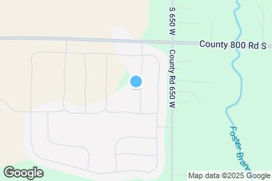 Map image of the property - 8163 Dewberry Ln