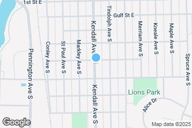 Map image of the property - 516 Kendall Ave S