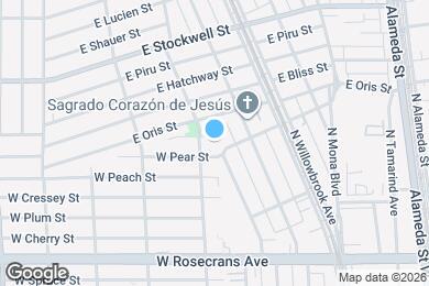 Map image of the property - 350 W Fig St