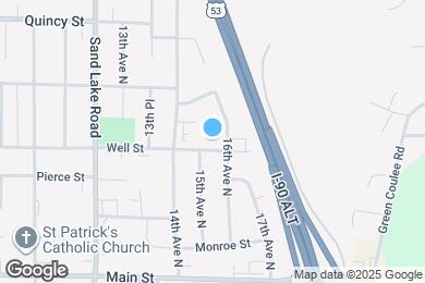 Map image of the property - 1505 Well St