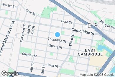 Map image of the property - 89 Thorndike St