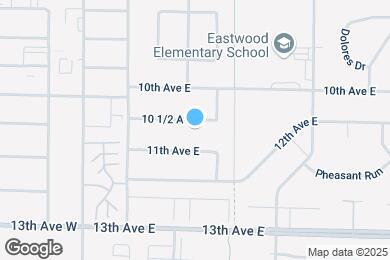 Map image of the property - 301 10 1/2 Ave E