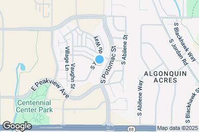Map image of the property - 6409 S Potomac St