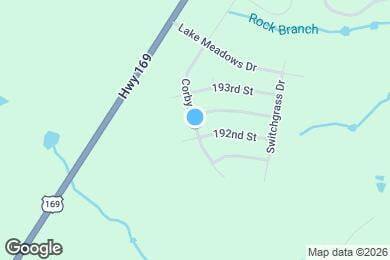 Map image of the property - 19120 Corbyn Ln