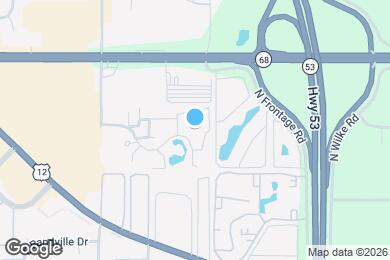 Map image of the property - 1374 E Wyndham Cir