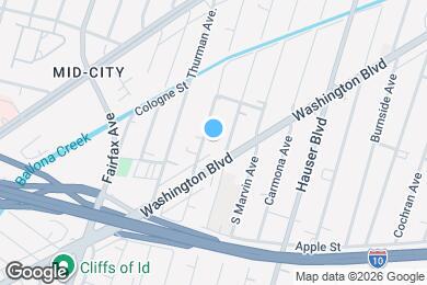 Map image of the property - 2210 Clyde Ave